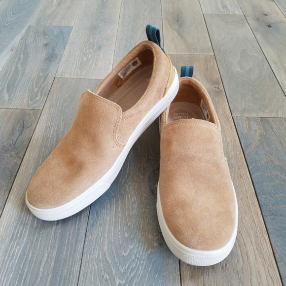 Toms Shoes - TOMS NIB Travel Lite Slip-Ons - Honey Suede